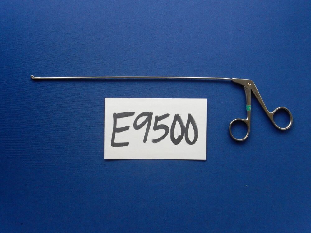 Xomed 3731022 ENT 2.0mm Curved Up Biopsy Cup Forceps 9-3/4"