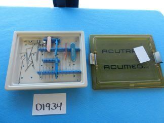 D1934 Acumed Acutrak Arthroscopy Instruments w/Case