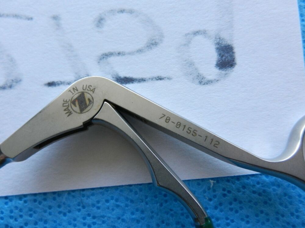 D2759 Zimmer Surgical 2.75mm Up Angled Punch Forceps 70-0155-112 - Image 5