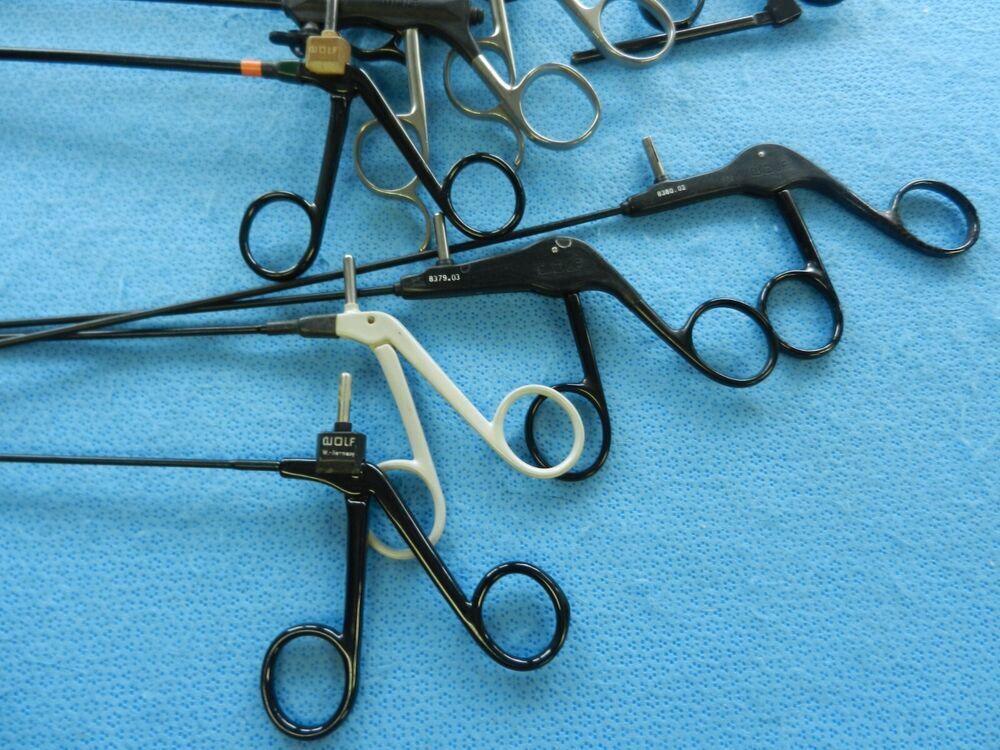 D3500 R. Wolf Surgical 5mm Laparoscopic Forceps & Scissors Set - Image 11