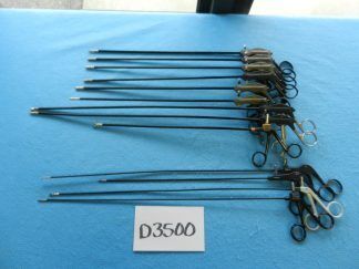 D3500 R. Wolf Surgical 5mm Laparoscopic Forceps & Scissors Set