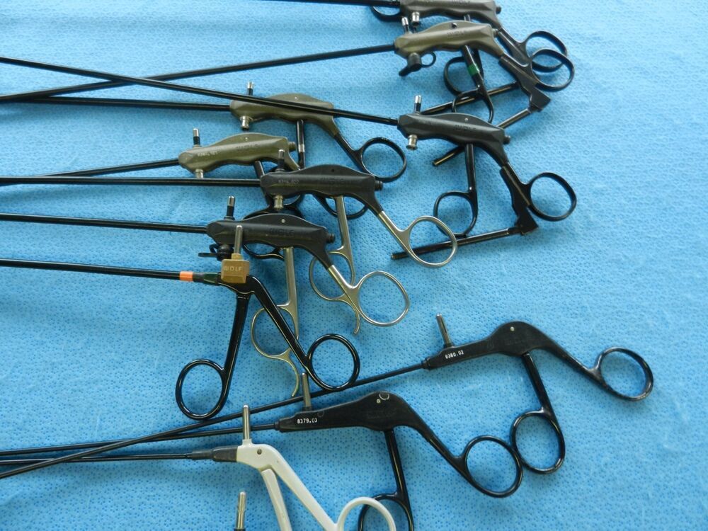 D3500 R. Wolf Surgical 5mm Laparoscopic Forceps & Scissors Set - Image 10