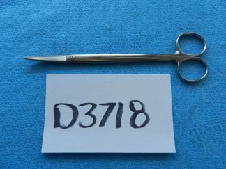 D3718 Pilling Surgical 7-1/2in Curved Cooley Mayo Scissors 35-2090