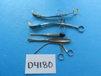 D4180 Codman Weck Storz Surgical ENT Instruments Lot Of 5