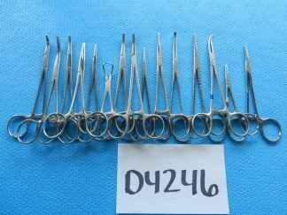 D4246 Pilling V. Mueller Codman Surgical Forceps Lot Of 15