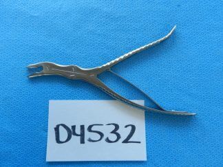 D4532 Surgical Orthopedic 5 X 15mm Curved Rongeur