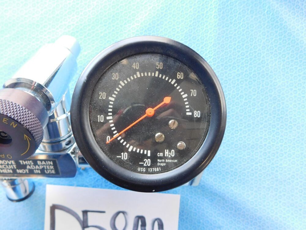 D5800 Codman Oxygen Regulator 9606B - Image 3