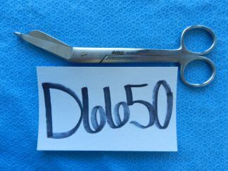 D6650 Ambler Surgical Lister Bandage Scissors Angled Probe Tip 18.5cm 78-765