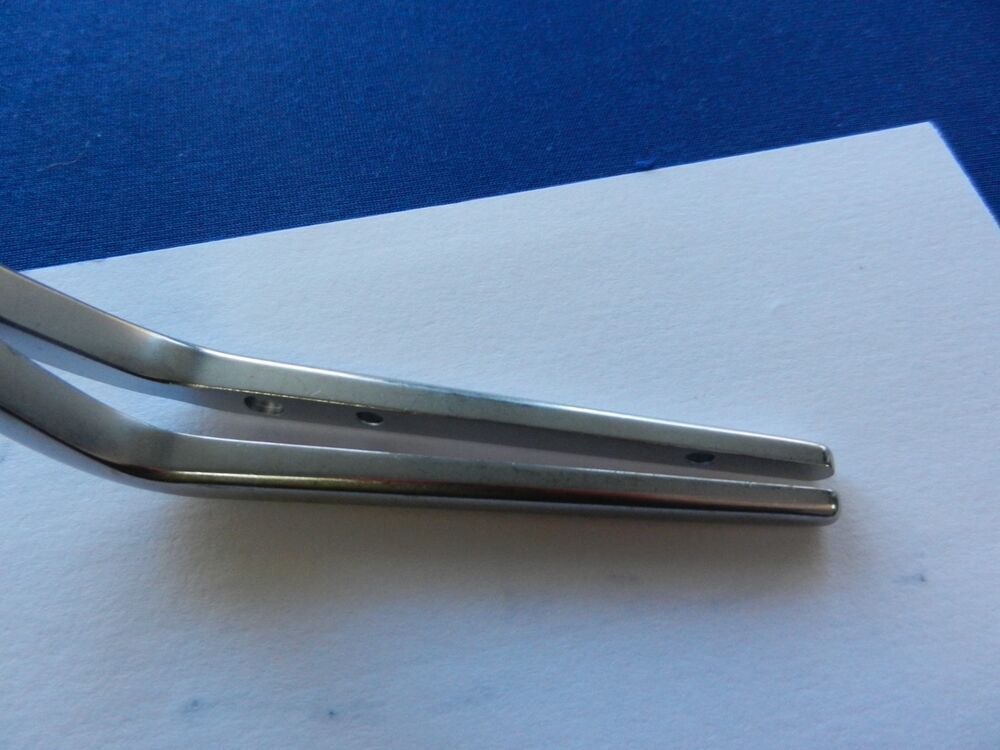 Aesculap MB093R Fogarty Type Angled Clamp 8.75" Overall Length - Image 3