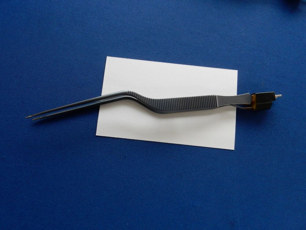 Codman V. Mueller Non-Insulated Bayonet Bipolar Forceps Lot of 3 - Image 3