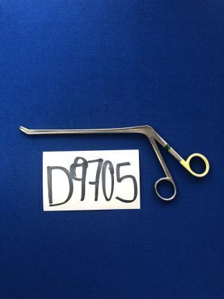 D9705 Zimmer Surgical Cushing Up Angled 3x10mm Rongeur 7" Shaft Length 3364