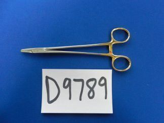 D9789 Anmuth Medical Mayo Hegar Straight Needle Holder 8" Length 30-180-20TC