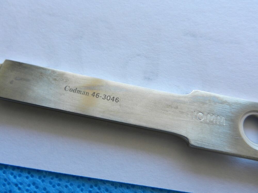 D2692 Codman Symmetry Surgical 10mm Karlin Spanner 46-3046 - Image 4