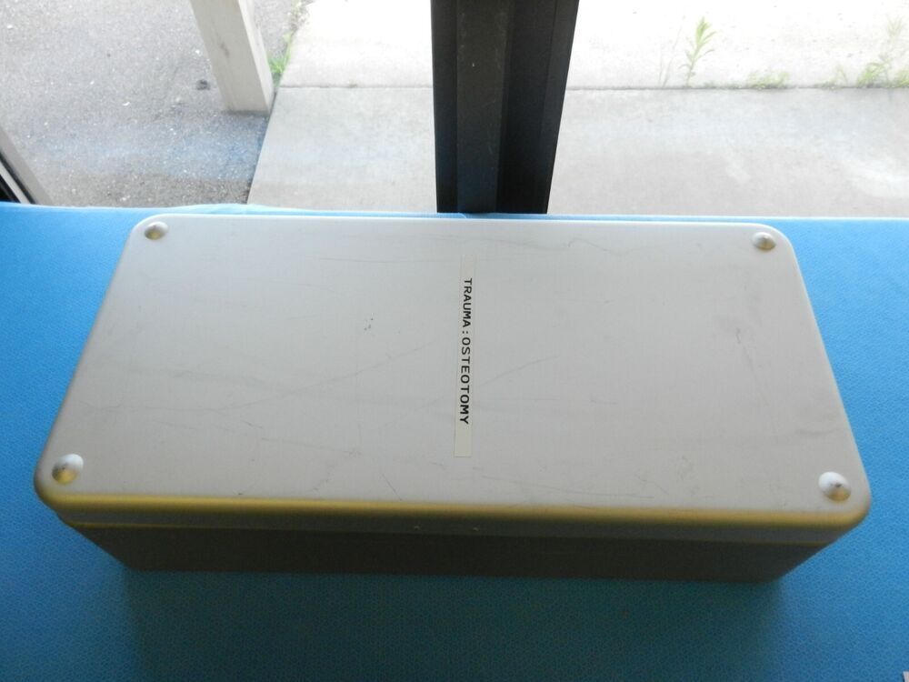 D4485 Surgical 22-1/2in L X 10-1/2in W X 6-1/2in H Instrument Case CASE ONLY! - Image 5