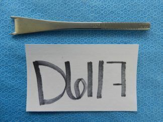 D6117 Storz Cinelli Straight Surgical Osteotome Double Guarded 16.5cm N4386