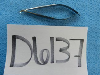 D6137 Storz Miniature Opthalmic Scissors Left Tip 10cm E3231L