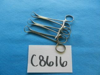 Zimmer Surgical Orthopedic Holding Forceps Lot Of 3