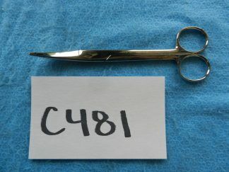 Aesculap Surgical Curved 7in (17.8cm) Mayo Scissors BC557