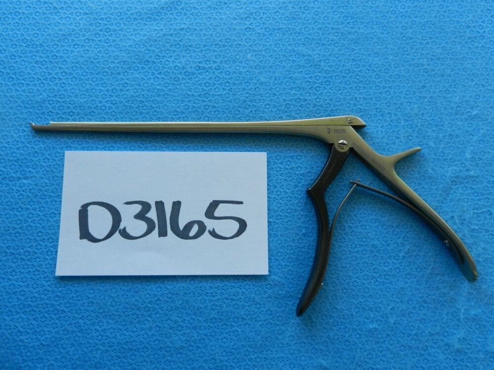 D3165 Ruggles Redmond Surgical 2mm 40 Degree 8in Rongeur RB5862