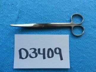D3409 Codman Symmetry Surgical 6-3/4in Curved Mayo Scissors 03-5117