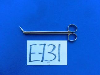 E731 Novo Surgical Angled Tip Scissors 18cm Overall Length 5510-34