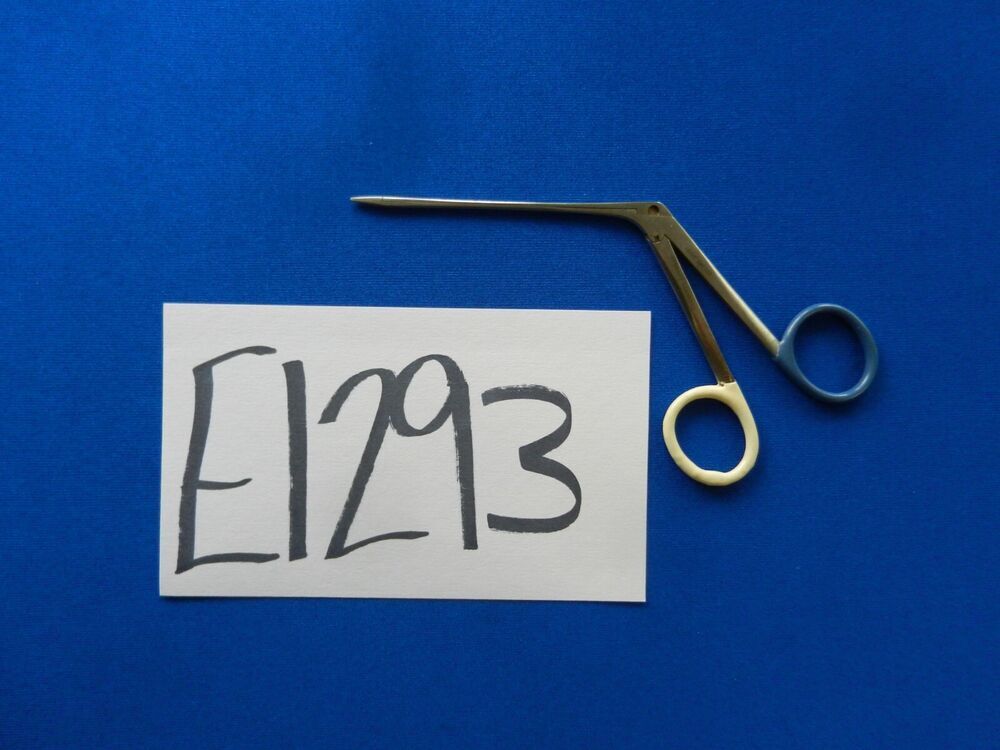 E1293 Jarit Surgical Hartman Straight Serrated Alligator ENT Forceps 380-150