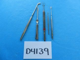 D4139 Storz Weck V. Mueller Surgical ENT Instruments Lot Of 5