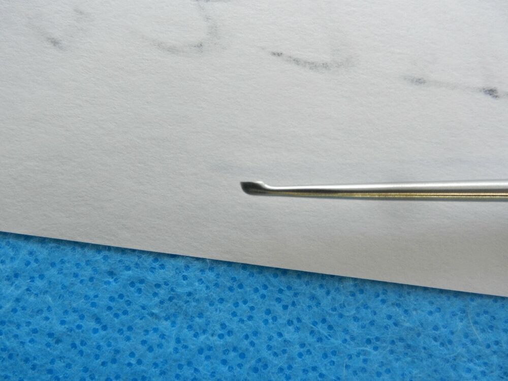 Aesculap Surgical Orthopedic FS Size 000 Bayonet Curette MF253R NEW! - Image 3