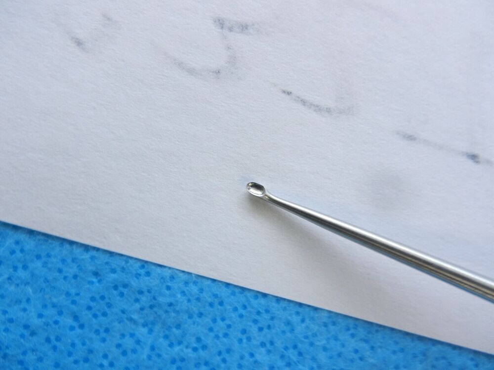Aesculap Surgical Orthopedic FS Size 000 Bayonet Curette MF253R NEW! - Image 4