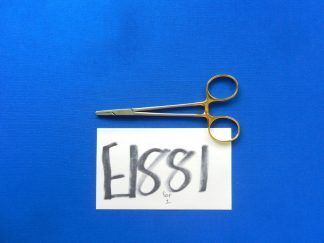 E1881 Aesculap BM044R Ryder Serrated Durogrip Needle Holder 13.5cm Length