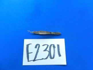E2301 Storz E1783 Castroviejo 0.3mm Bayonet Forceps 106mm Length
