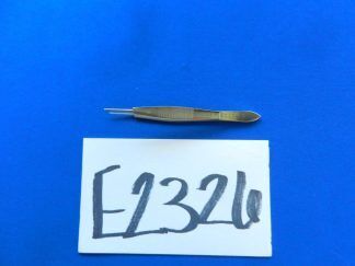 E2326 Storz E1446 Straight 1x2 Tooth Forceps 10.5cm Overall Length