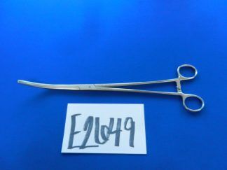 E2649 Aesculap MB180R Pean Curved Forceps 12" Overall Length