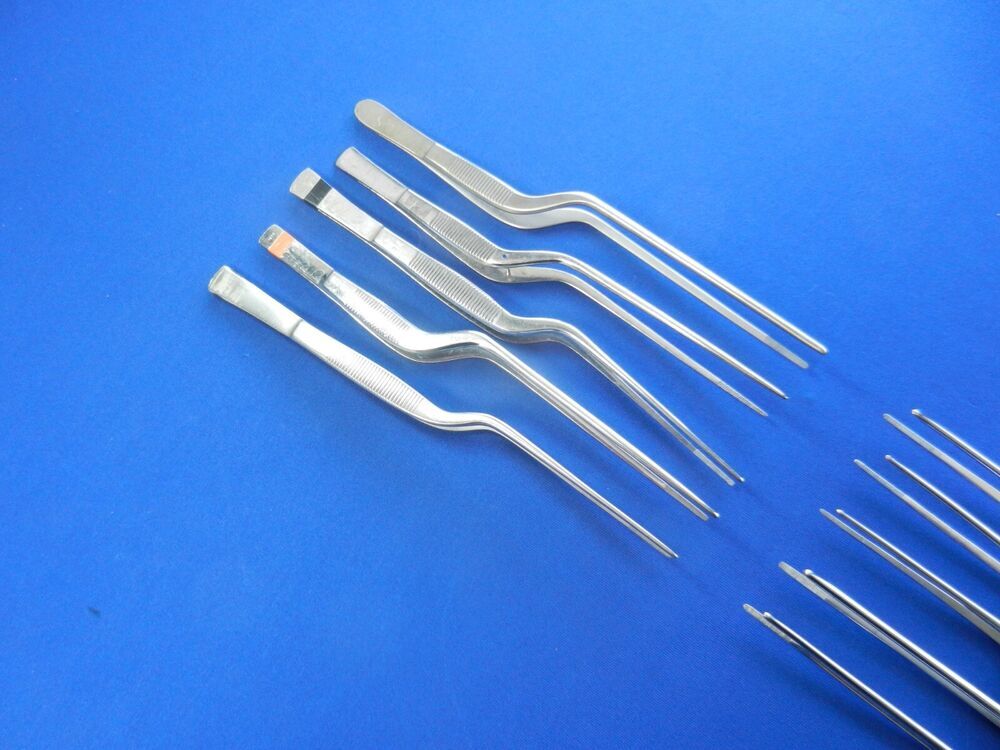 E5441 Symmetry Pilling Weck Lot of 10 Bayonet Forceps 19-19.5cm Length - Image 4