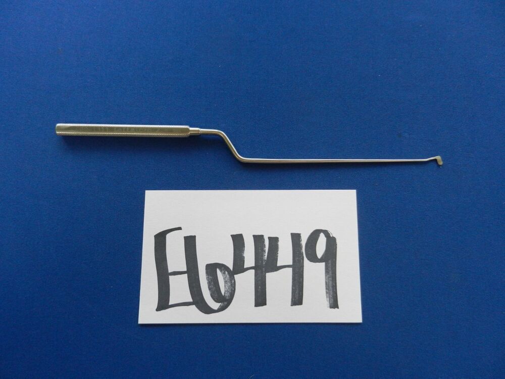E6449 Codman 80-1311 Hardy 2.4mm Left Micro Enucleator