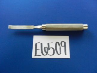 E6509 Symmetry 28-7029 Cobb 1/2" Wide Curved Osteotome 11" Overall Length