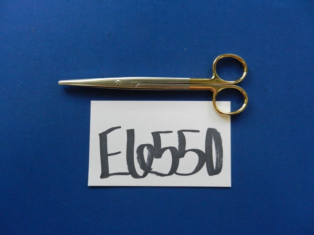 E6550 V. Mueller SU1804-002 Vital Mayo Straight Scissors 6.75" Overall Length