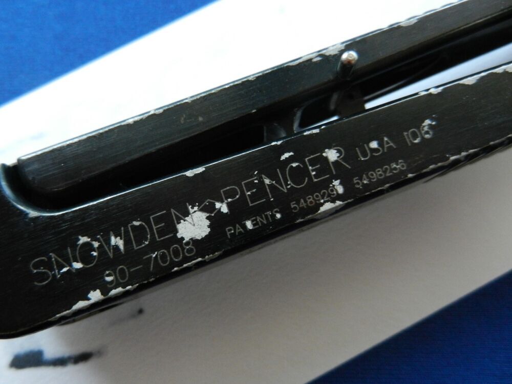 E6813 Snowden Pencer 90-7008 Laparoscopic Left Curved Needle Holder 5mm x 32cm - Image 5