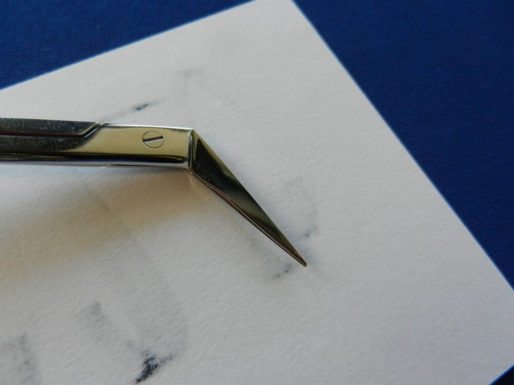 E7020 Codman 54-8003 Smith Potts 60 Degree Angled Tip Scissors - Image 3