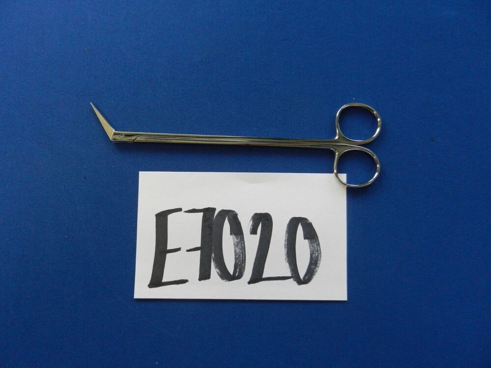 E7020 Codman 54-8003 Smith Potts 60 Degree Angled Tip Scissors