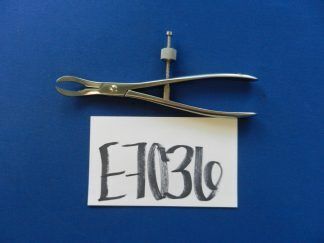 E7036 Zimmer 2446-06 Serrated Holding Forceps