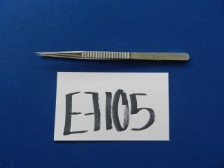 E7105 ASSI JF-3-18dz Straight 0.2mm dia. Ophthalmic Forceps 18cm Overall Length
