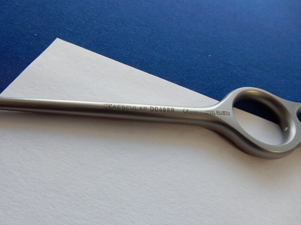 Aesculap DO408R Ramus Retractor 2 Prong 8-3/4" - Image 3