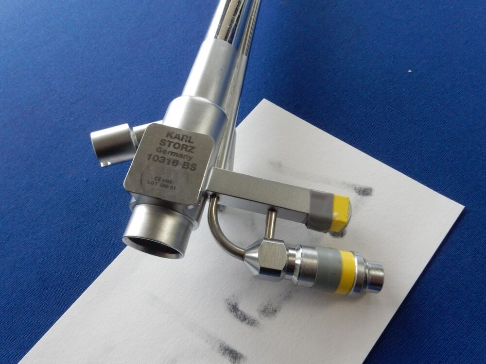 Storz 10316BS 8 x 45cm ENT Bronchoscope w/ Light Carrier - Image 4