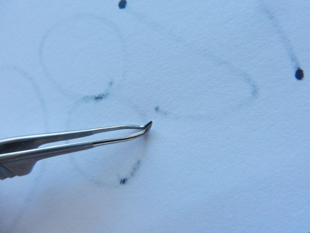 D8268 Mentor Surgical Bipolar Forceps with Angled Tips 22-1209 - Image 4