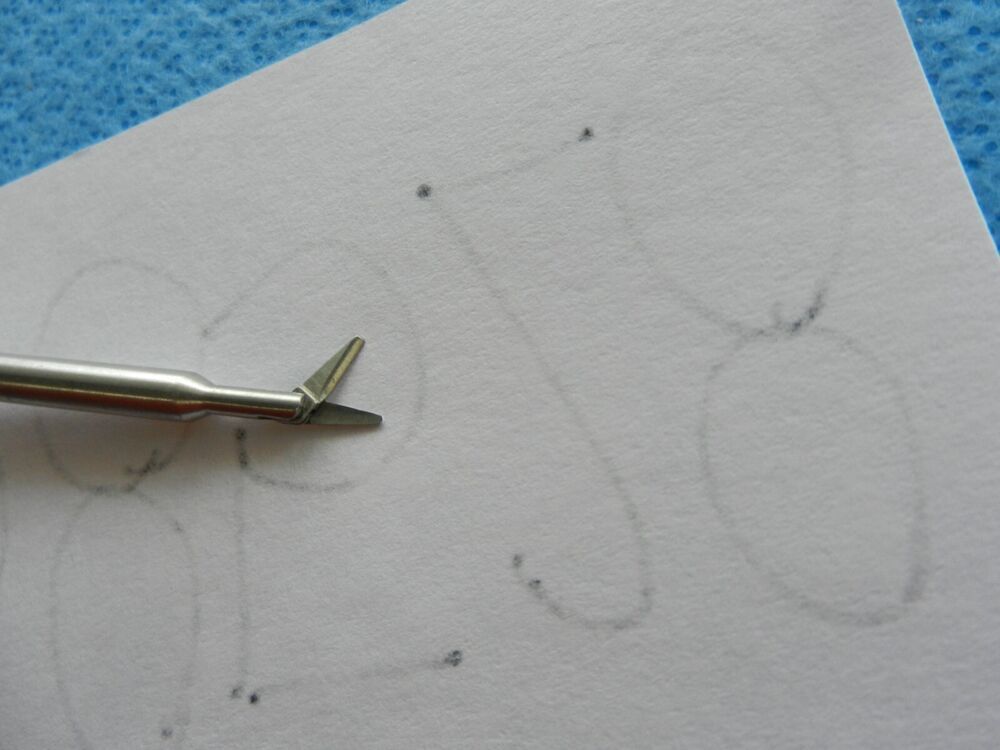 D8528 Pilling Surgical Straight Laparoscopic Micro Scissors 5mm x 35cm 728010 - Image 4