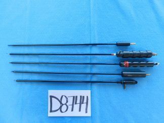 D8744 Jarit Solos Surgical 5.0mm Fully Insulated Laparoscopic Hooks Lot of 5