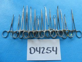 D4254 Miltex Pilling Codman Surgical Forceps Lot Of 15