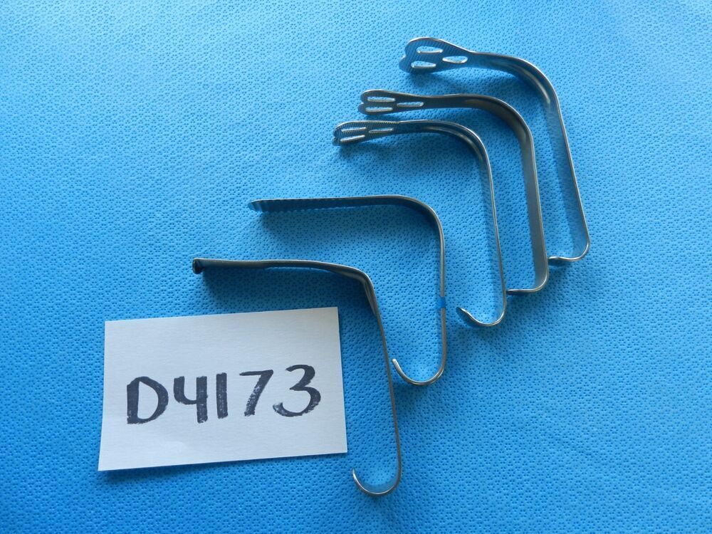 D4173 Jarit V. Mueller Storz Surgical ENT Instruments Lot Of 5