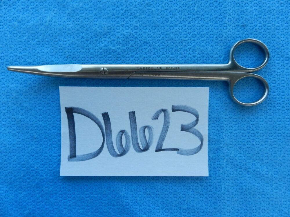 D6623 Aesculap Mayo Curved Surgical Scissors 21.5cm BC565R